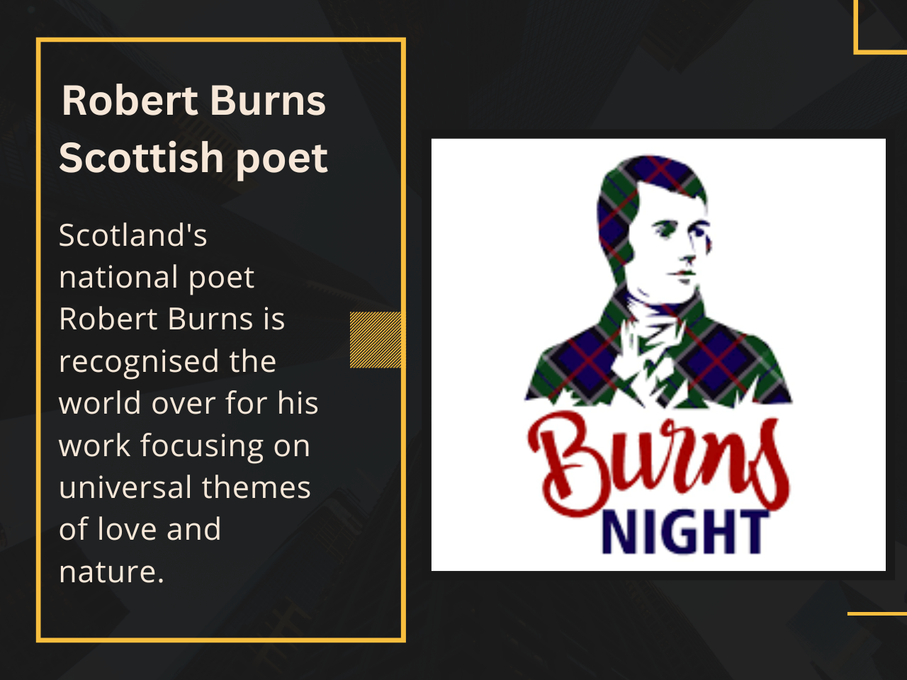 Robert Burns: The People’s Poet